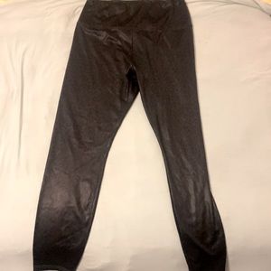 Black leopard leggings